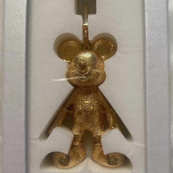 Disney Gold Baublebar Bag Charm. NIB - Picture 3 of 7